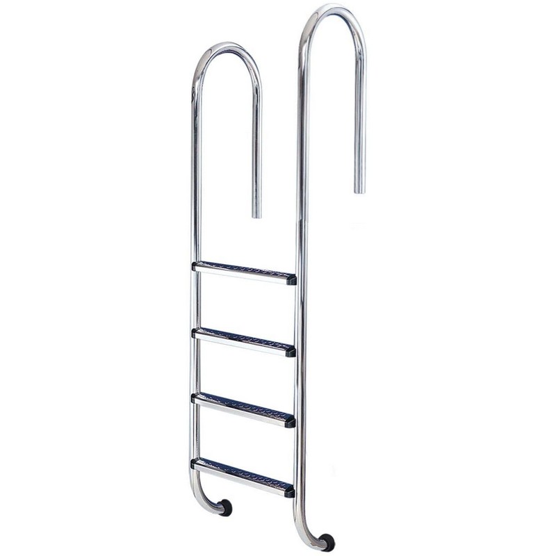 Лестница для бассейна Hayward Asymmetric Muro (4 ступени), для узкого борта, AISI-304