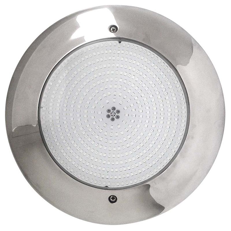 Светодиодный прожектор Aquaviva LED001B (HT201S) 546LED (36 Вт) NW White стальной + закладная