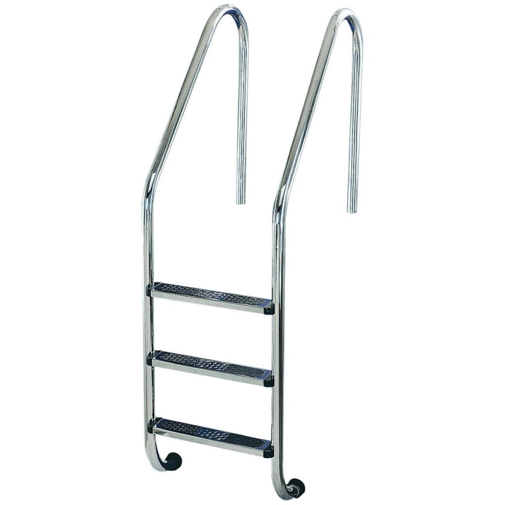 Сходи для басейну Hayward Standard (3 сходинки), для широкого борту, AISI-316