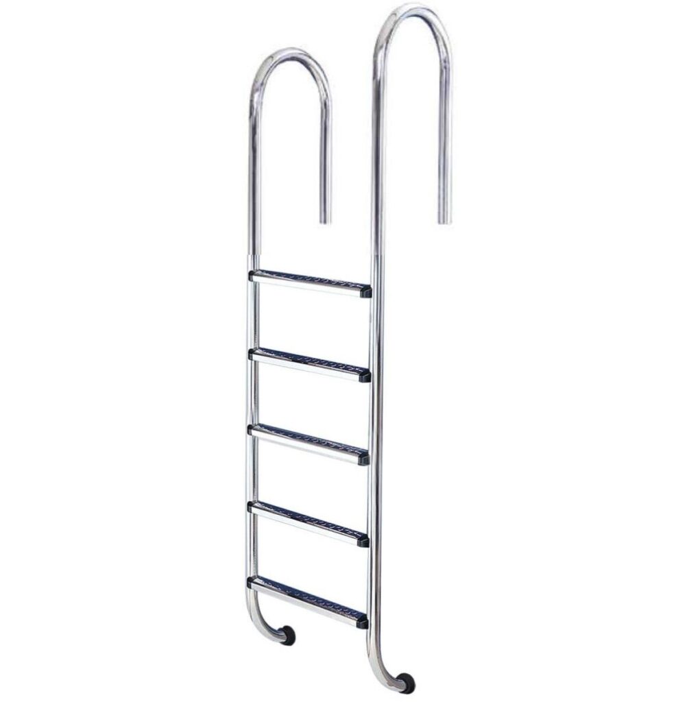 Лестница для бассейна Hayward Asymmetric Muro (5 ступенек), для узкого борта, AISI-304