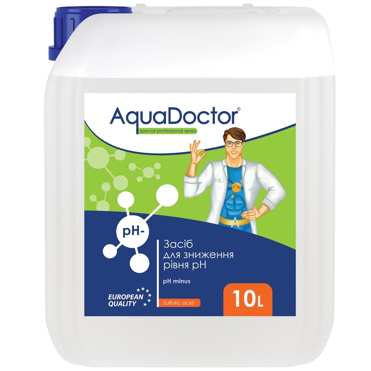 AquaDoctor pH Minus (Серчано 35%) 10 л