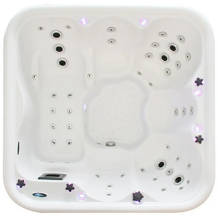 Гидромассажный бассейн Passionspas Corsica Superior (232x232x87 см), Белый